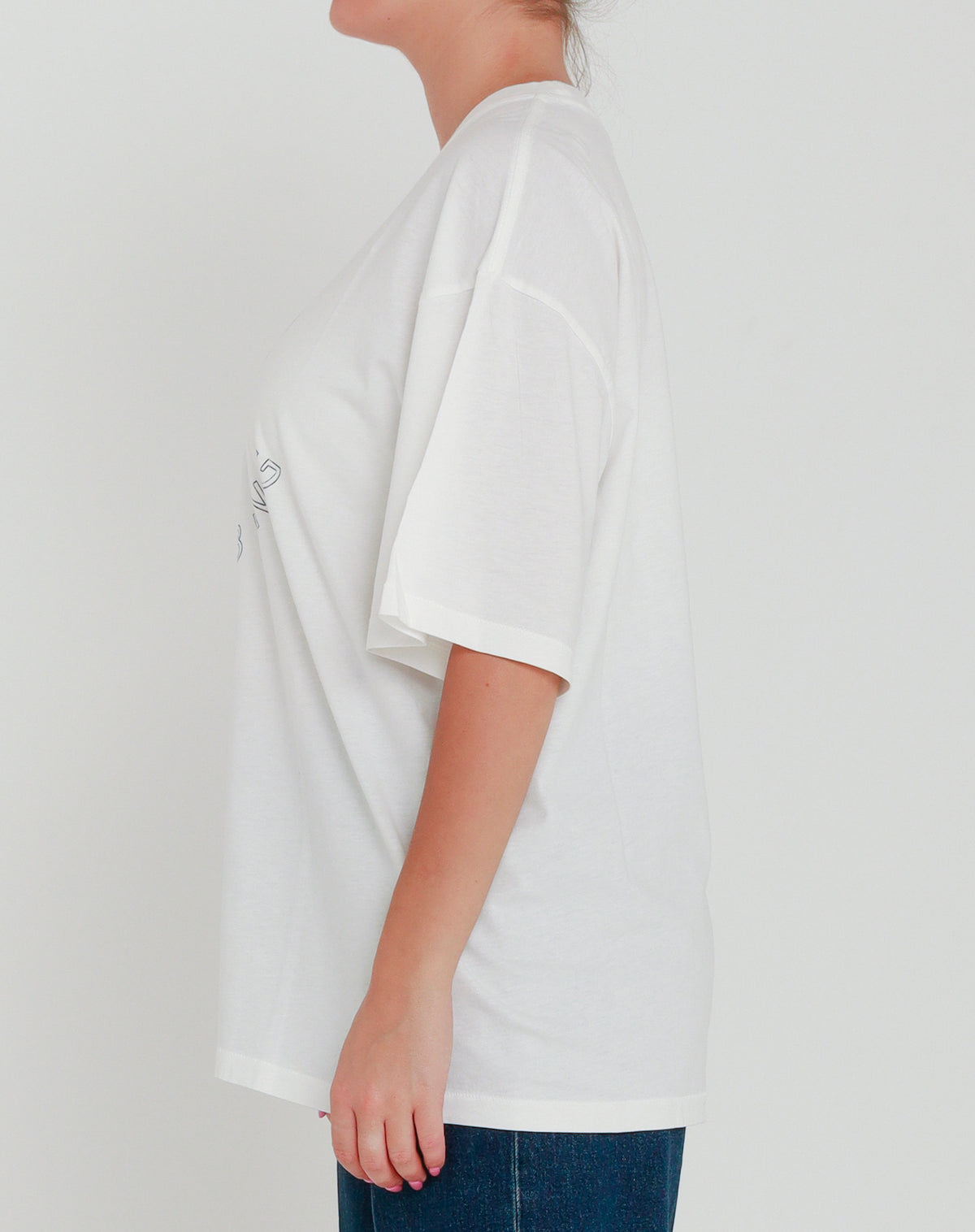 Anine Bing T-SHIRT 1/2ivory